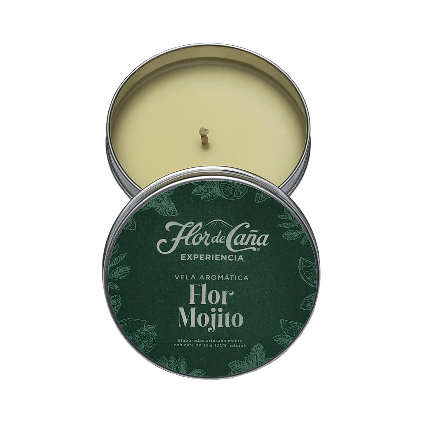 VELA FLOR MOJITO FLOR DE CAÑA EXPERIENCIA