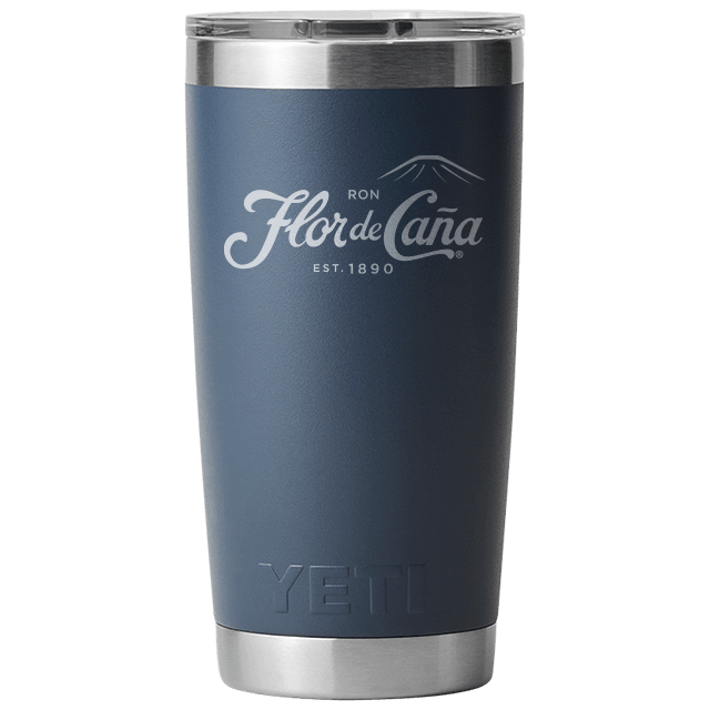 YETI Flor de Caña 20 oz tumbler, perfect for cocktails, featuring elegant design and durable construction.
