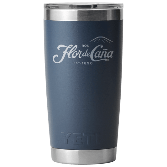 YETI Flor de Caña 20 oz tumbler, perfect for cocktails, featuring elegant design and durable construction.