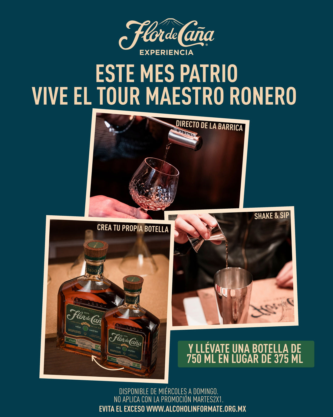 Llévate una botella de 750 ml en Crea tu Propia Botella.