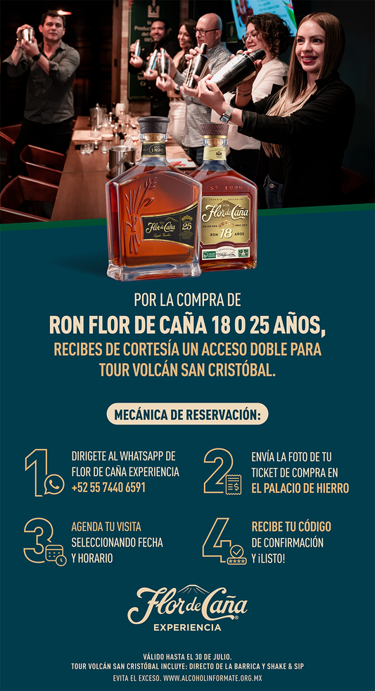 PROMOCION PALACIO DE HIERRO FLOR DE CAÑA EXPERIENCIA