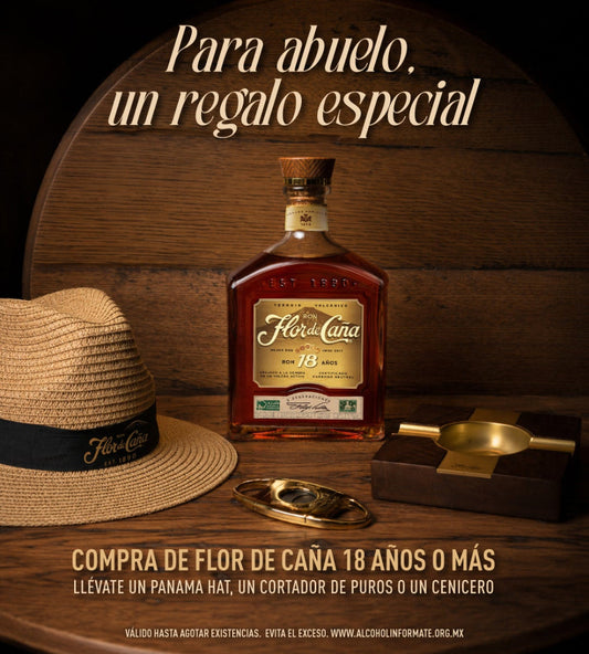 RON FLOR DE CAÑA 18 AÑOS ELIGE UN REGALO