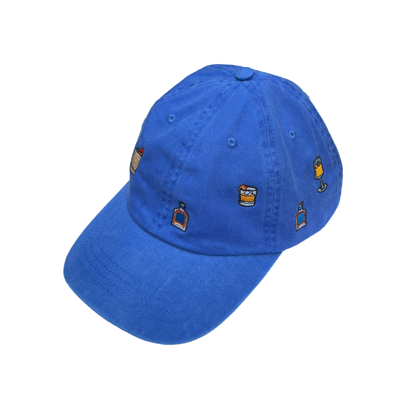 GORRA ÍCONOS FLOR DE CAÑA AZUL