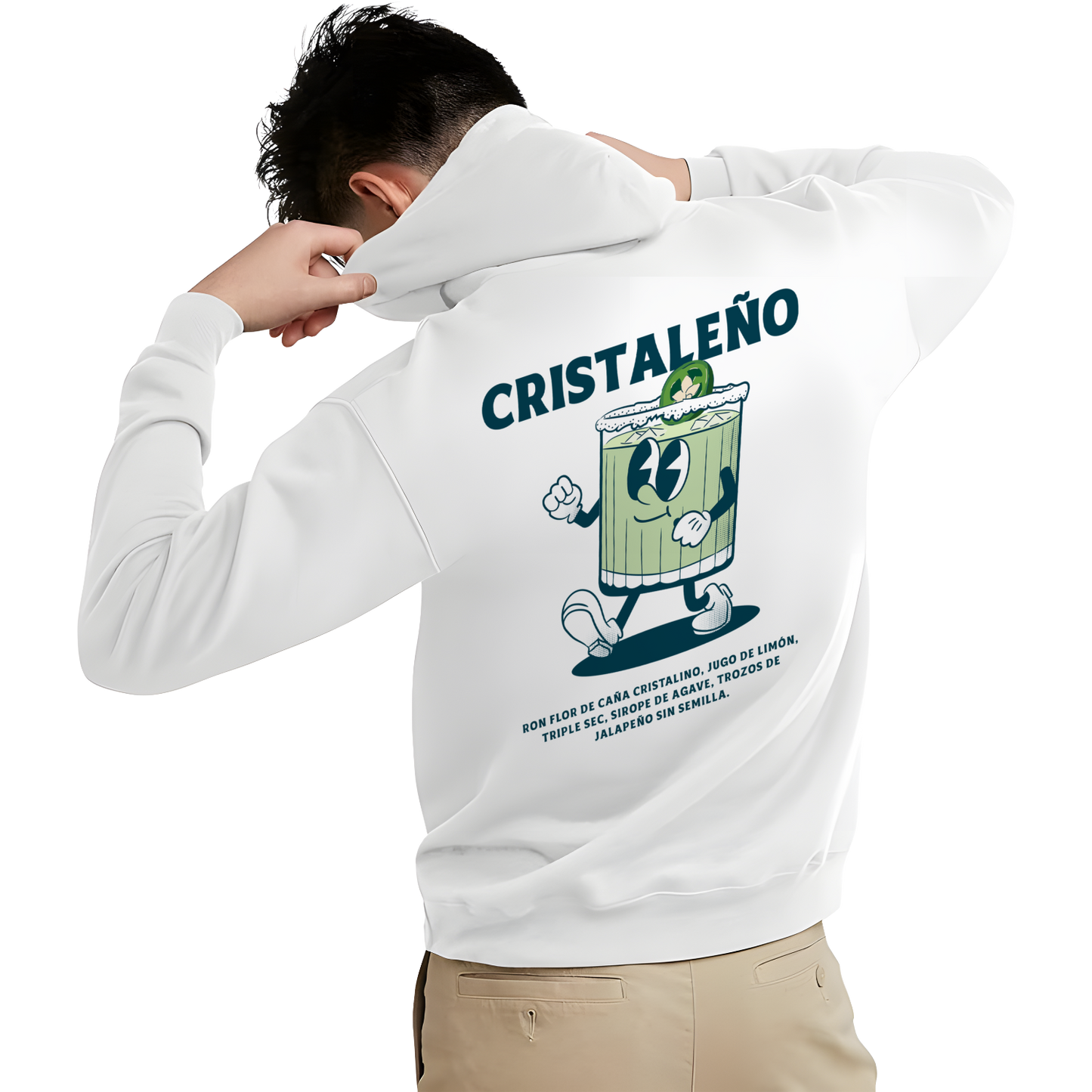 hoodie cristaleño flor de caña