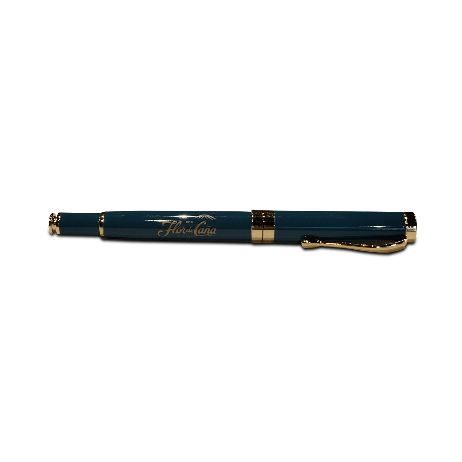 Pluma Flor de Caña elegante en color azul, ideal para momentos especiales y regalos memorables.