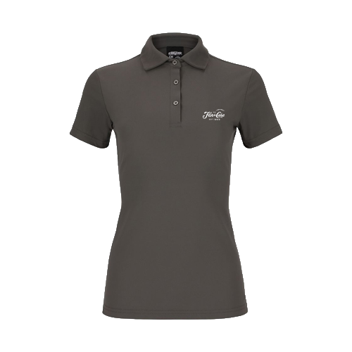 Playera Polo DryFit Flor de Caña Mujer Gris