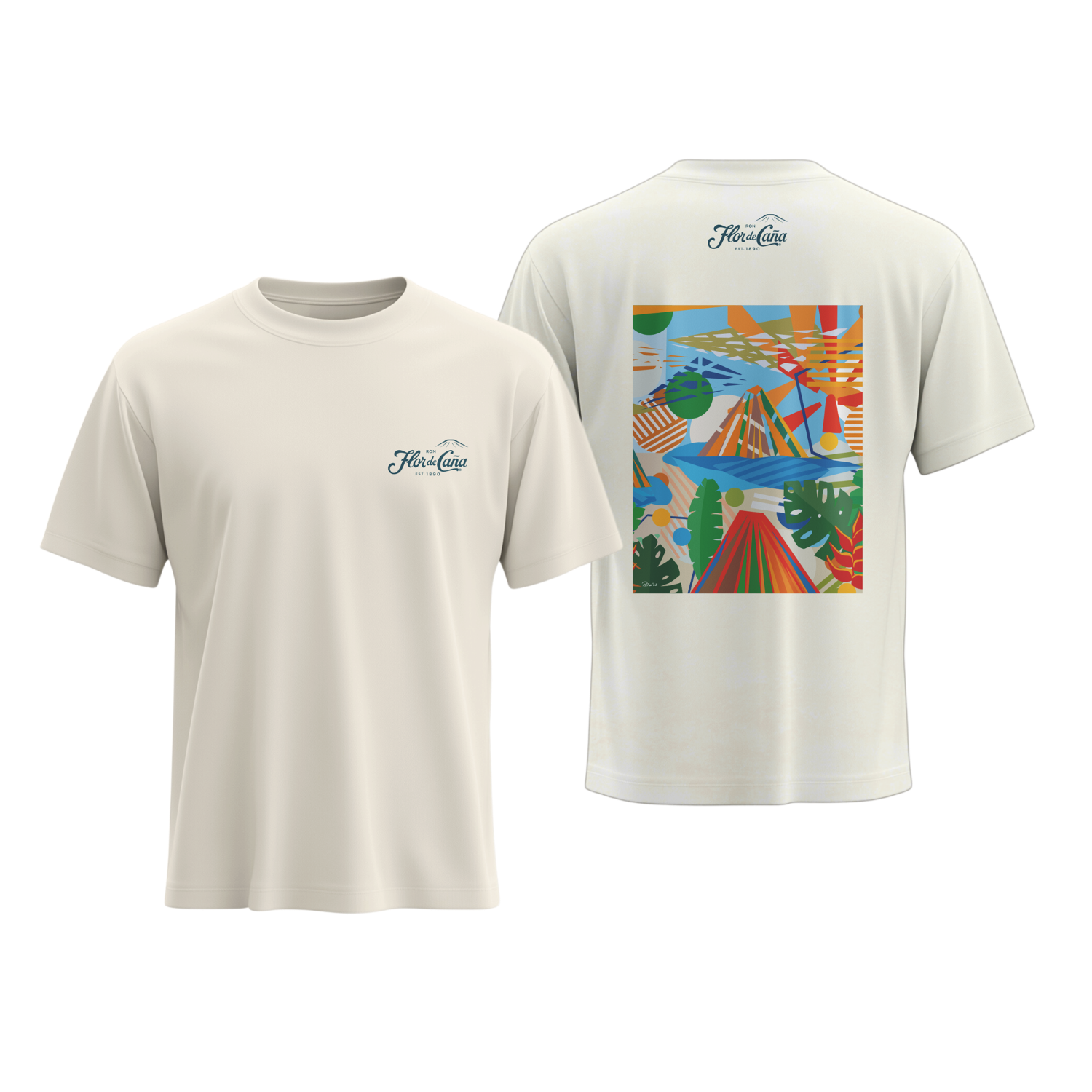Playera Flor de Caña Rodolfo Peña