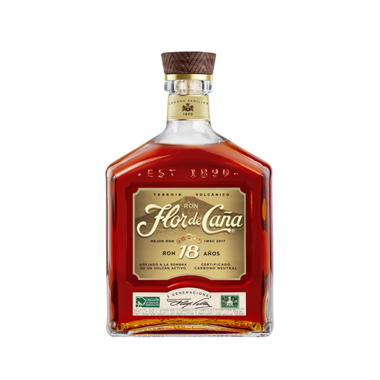 RON FLOR DE CAÑA 18 AÑOS