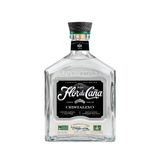 RON FLOR DE CAÑA CRISTALINO