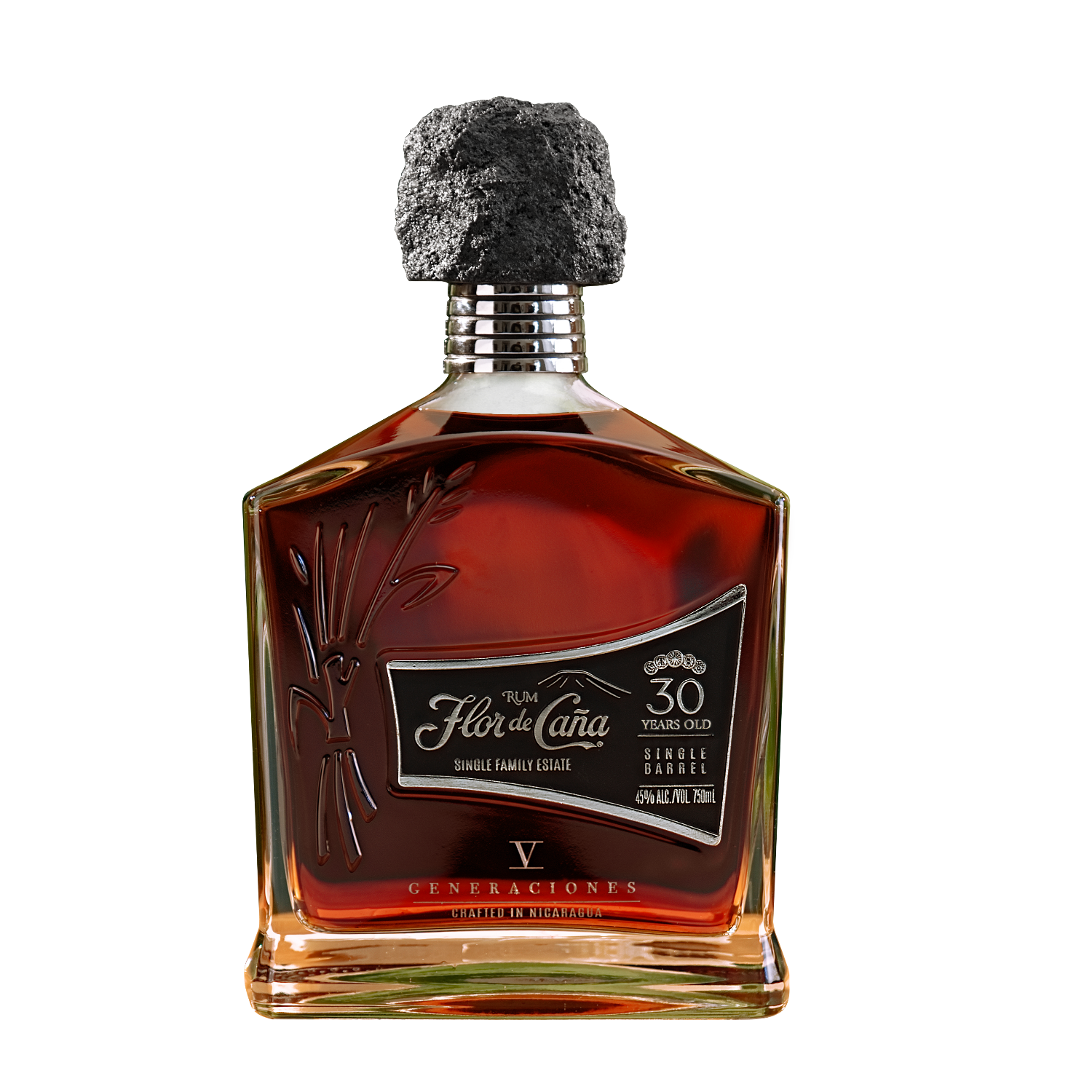 RON FLOR DE CAÑA V GENERACIONES 30 AÑOS