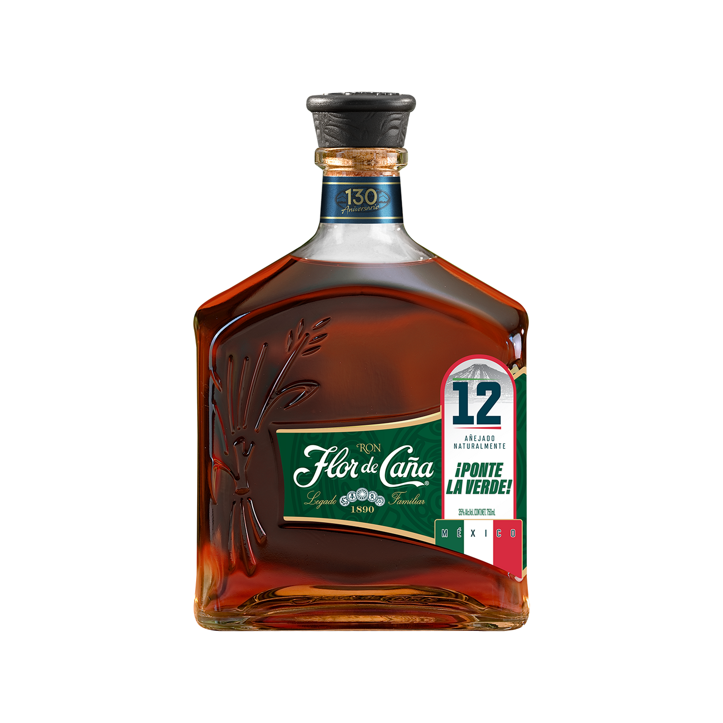Ron Flor de Caña 12 Años - Edición México