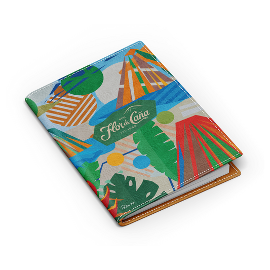 Porta pasaporte flor de caña rodolfo peña